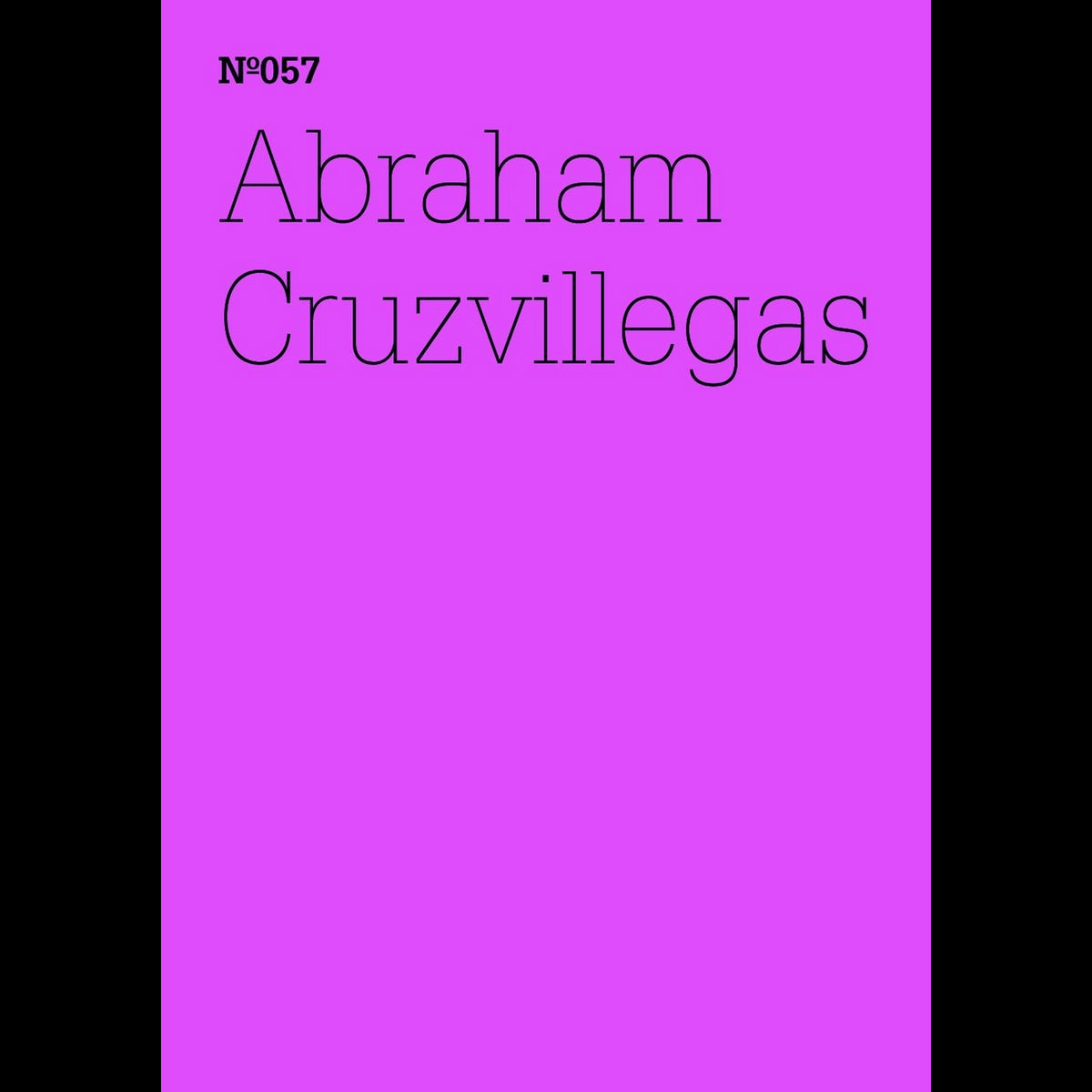 Coverbild Abraham Cruzvillegas