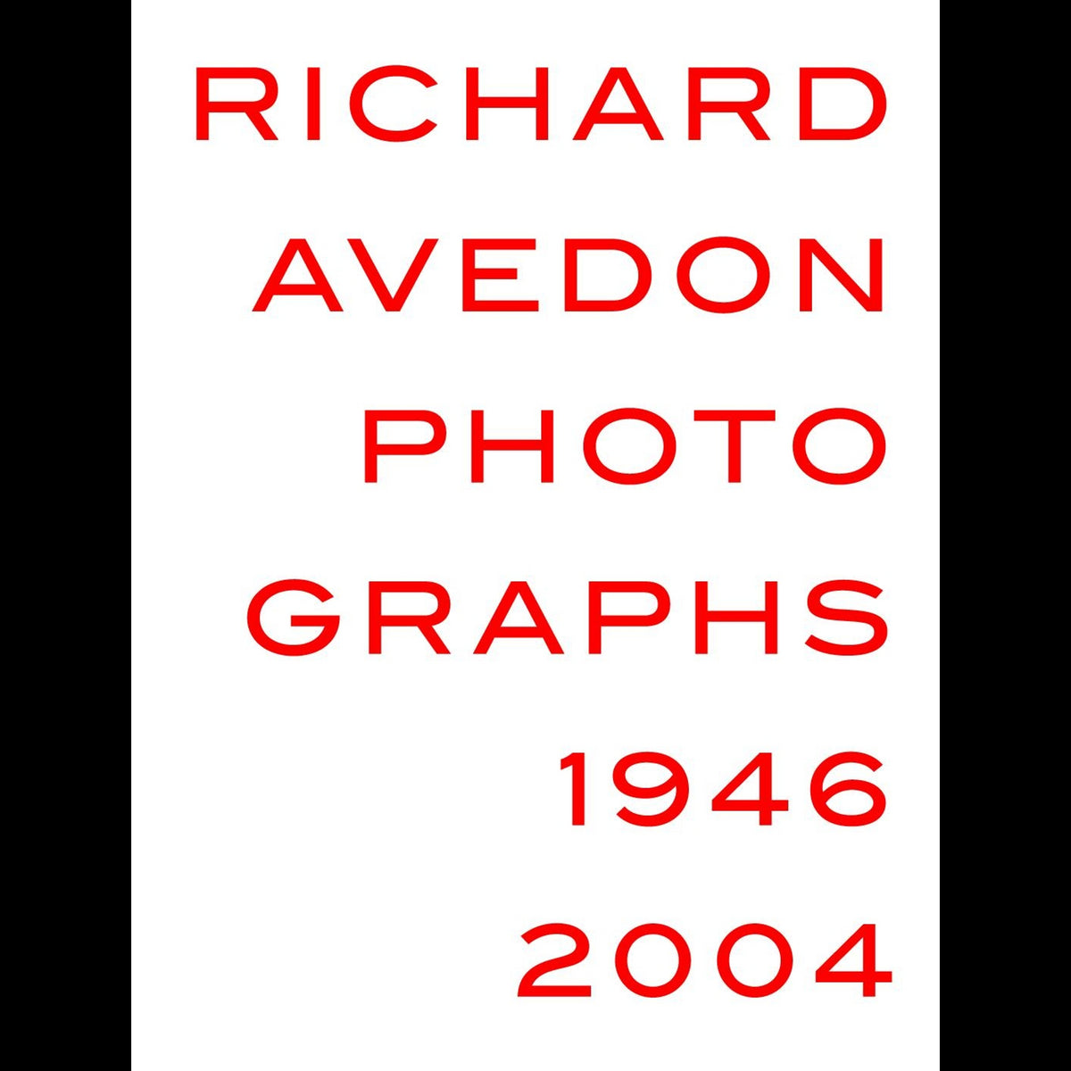 Coverbild Richard Avedon