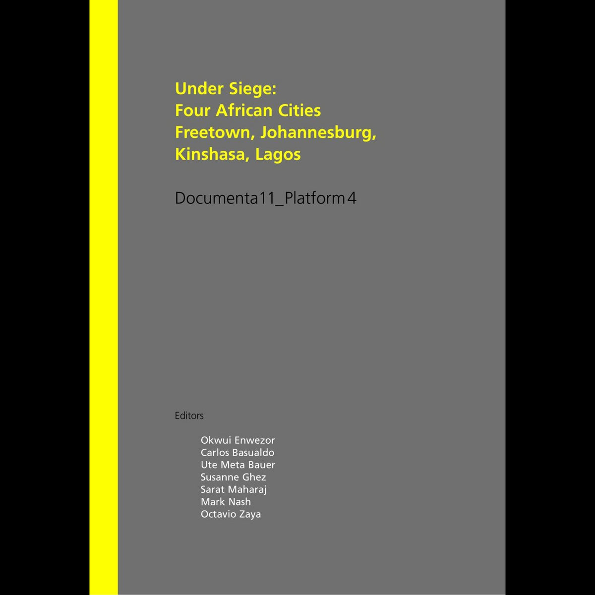 Coverbild Under Siege: Four African Cities