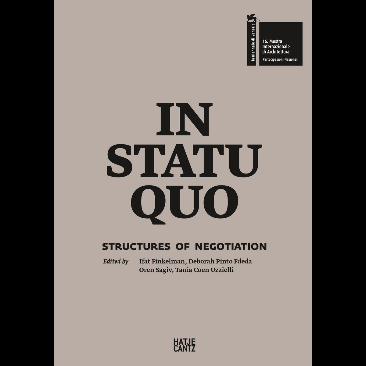 Coverbild In Statu Quo: Structures of Negotiation