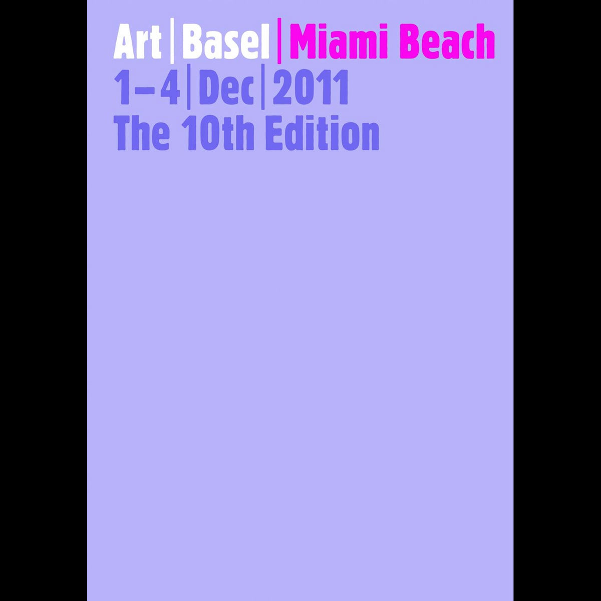Coverbild Art Basel Miami Beach 2011