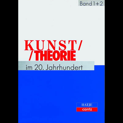 Cover Kunsttheorie im 20. Jahrhundert