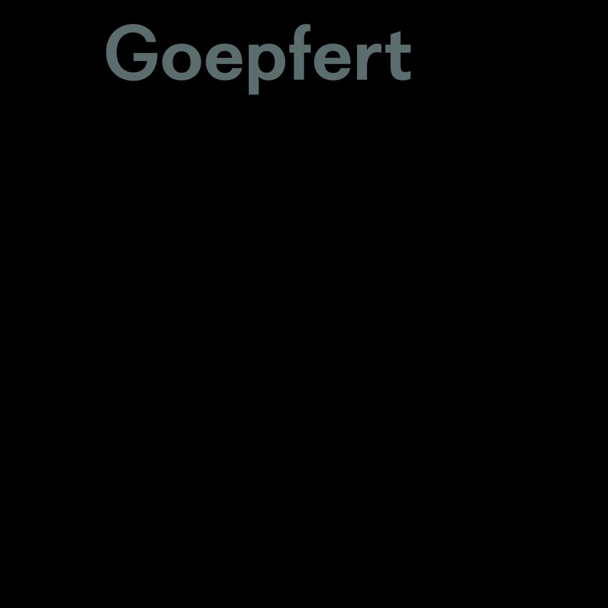 Coverbild Hermann Goepfert