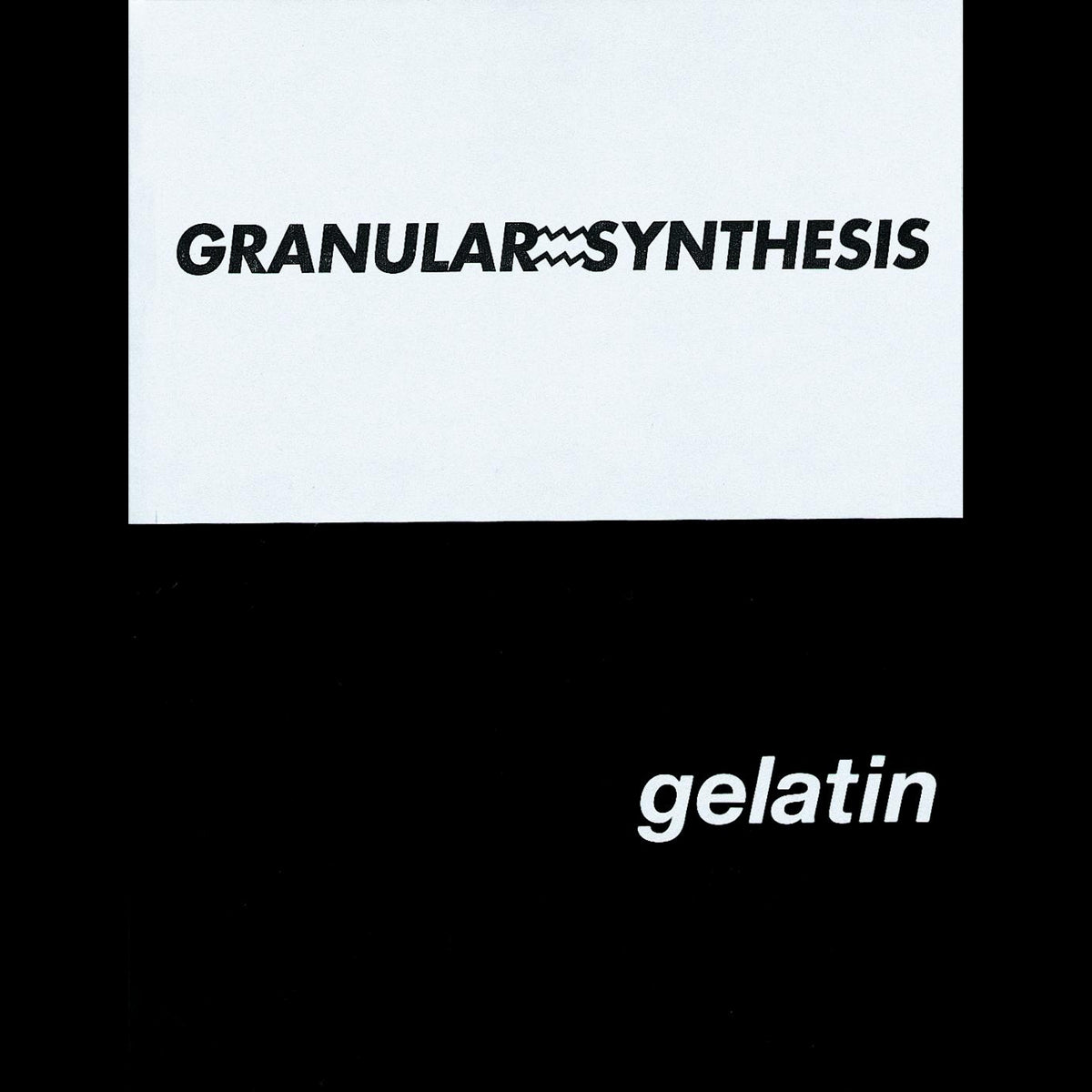 Coverbild Granular=Synthesis/gelatin