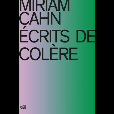 Cover Miriam Cahn