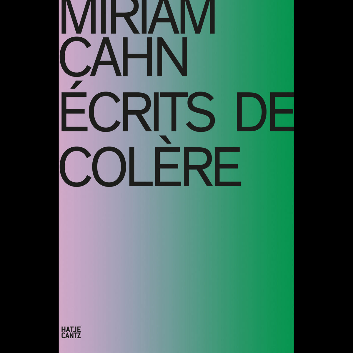 Coverbild Miriam Cahn