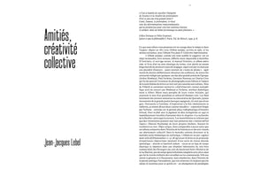 Amitié et créativités collectives