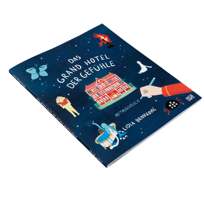 Cover Das Grand Hotel der Gefühle Mitmachbuch