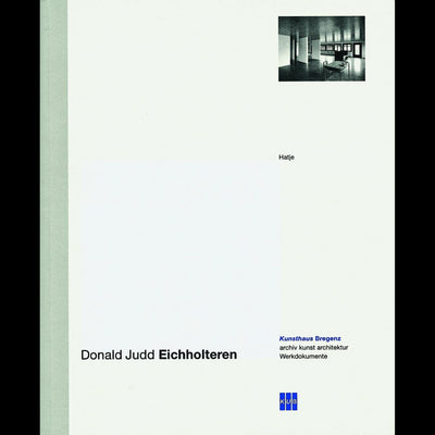 Cover Donald Judd