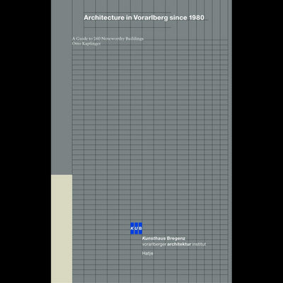 Cover Architecture in Vorarlberg since 1980