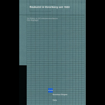 Cover Baukunst in Vorarlberg seit 1980