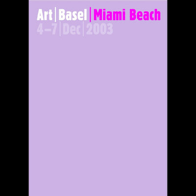 Cover Art Basel Miami Beach