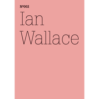 Ein rosafarbenes Cover mit dem Text Nº002 und Ian Wallace in schwarzer Serifenschrift.