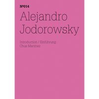Ein pinkes Buchcover mit schwarzer Schrift. Oben steht N°014, darunter der Name Alejandro Jodorowsky. Die Einführung ist von Chus Martínez.