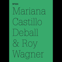 Schwarzer Text auf einem grünen Cover: Nº024, Mariana Castillo Deball & Roy Wagner.