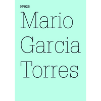 Der Name Mario Garcia Torres in einer dünnen, schwarzen Serifenschrift auf einem mintgrünen Cover. Oben links steht Nº026.
