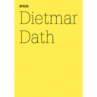 Ein leuchtend gelbes Cover, auf dem in schwarzer Schrift Nº036 und der Name Dietmar Dath stehen.