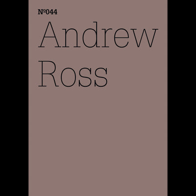 Cover Andrew Ross