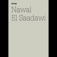 Ein minimalistisches Cover mit dem Text Nº048 und Nawal El Saadawi in schwarzer Schrift auf einem hellgrauen Hintergrund.