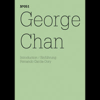 Ein hellgrünes Cover mit schwarzem Text. Oben steht N°051, darunter in großer Schrift George Chan. Unten steht Introduction / Einführung: Fernando Garcia-Dory.
