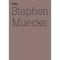 Ein minimalistisches Cover in einem gedämpften Rosaton mit dem Text Nº054 und Stephen Muecke in einer dünnen schwarzen Schrift.