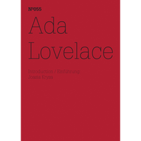 Das rote Cover von Ada Lovelace, N°055, mit einer Einführung von Joasia Krysa.