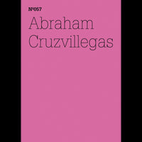 Ein leuchtend pinkes Cover mit dem schwarzen Schriftzug Nº057 Abraham Cruzvillegas.