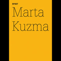 Ein gelbes Cover mit dem Titel Marta Kuzma und der Nummer 067 in schwarzer Schrift.