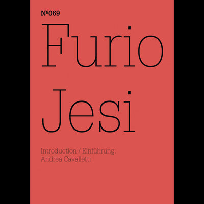 Cover Furio Jesi