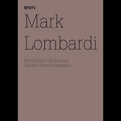 Cover Mark Lombardi