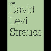 Ein hellgrünes Cover mit dem Namen David Levi Strauss in schwarzer Schrift. Oben links steht Nº072.
