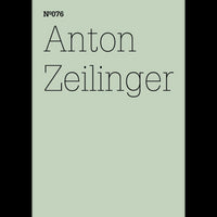 Das Cover der Ausgabe Nº076 mit dem Namen Anton Zeilinger in schwarzer Schrift auf hellgrünem Hintergrund.