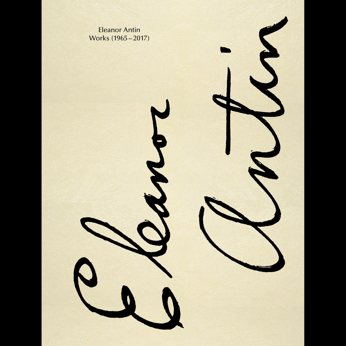 Coverbild Eleanor Antin. Works 1965-2017