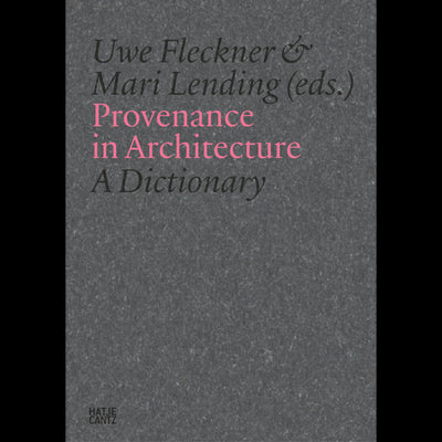 Cover Provenance in Architecture