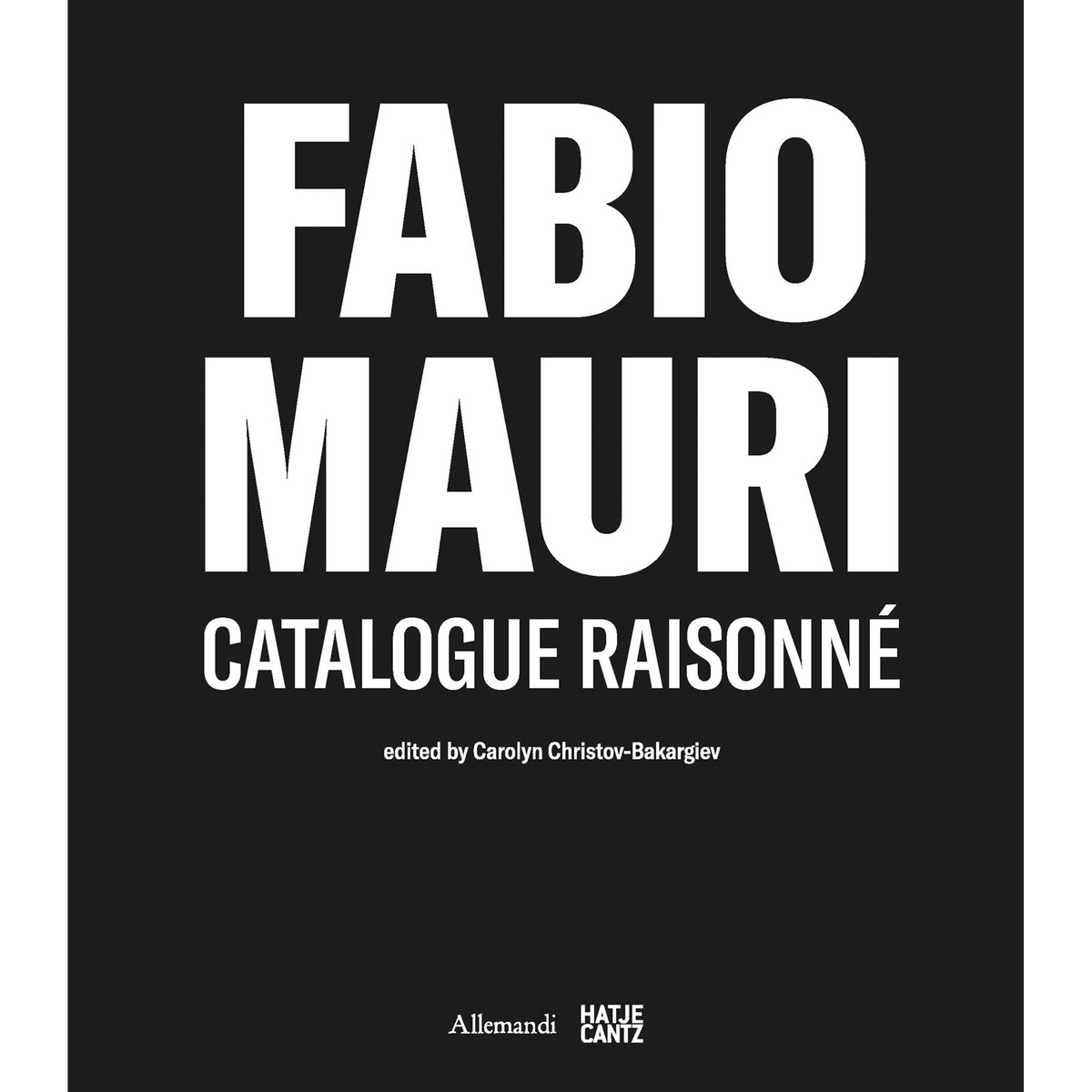 Coverbild Fabio Mauri. Catalogue Raisonné