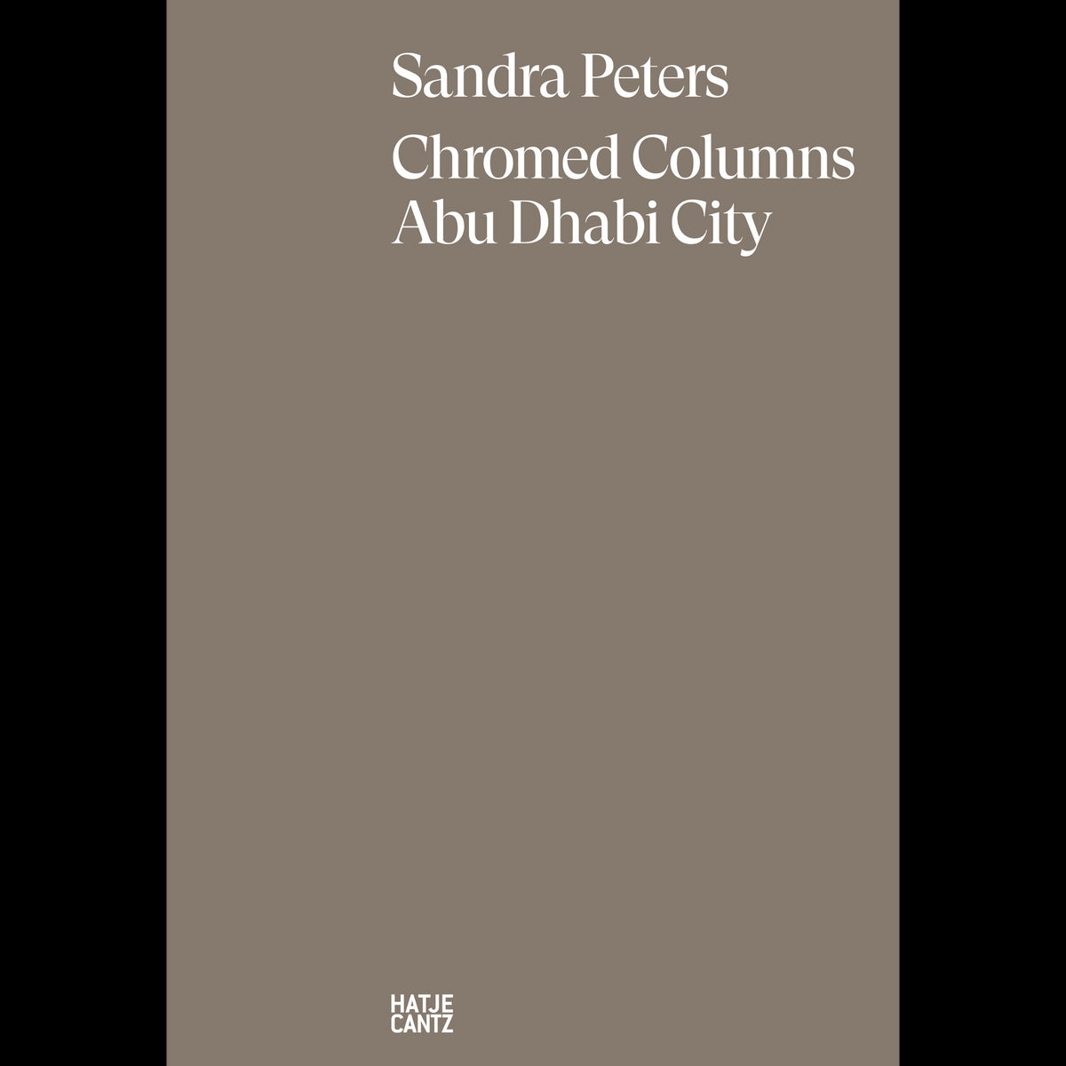Coverbild Sandra Peters. Chromed Columns Abu Dhabi