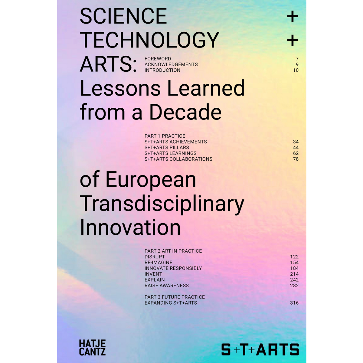 Coverbild SCIENCE+TECHNOLOGY+ARTS