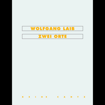 Cover Wolfgang Laib