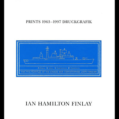 Cover Ian Hamilton Finlay