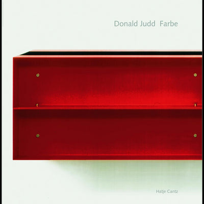 Cover Donald Judd