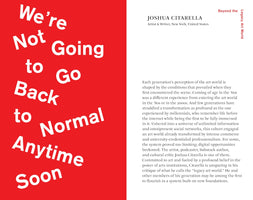 András Szántó. The Future of the Art World. 38 Dialogues