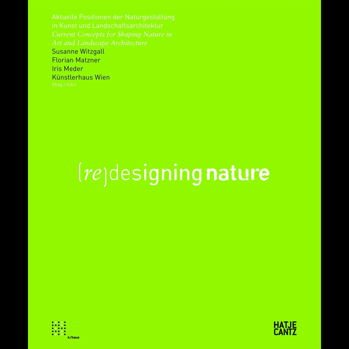 Coverbild (Re)Designing Nature