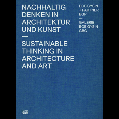 Cover Bob Gysin + Partner BGP Architekten