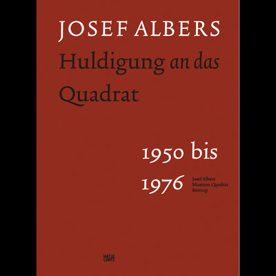 Cover Josef Albers