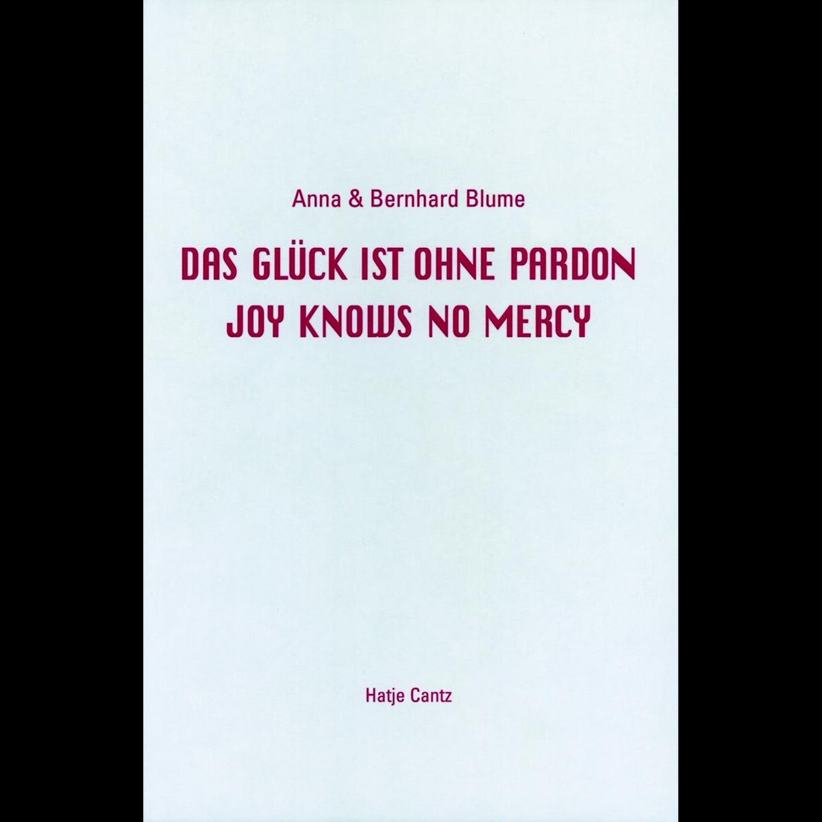 Coverbild Anna & Bernhard Blume