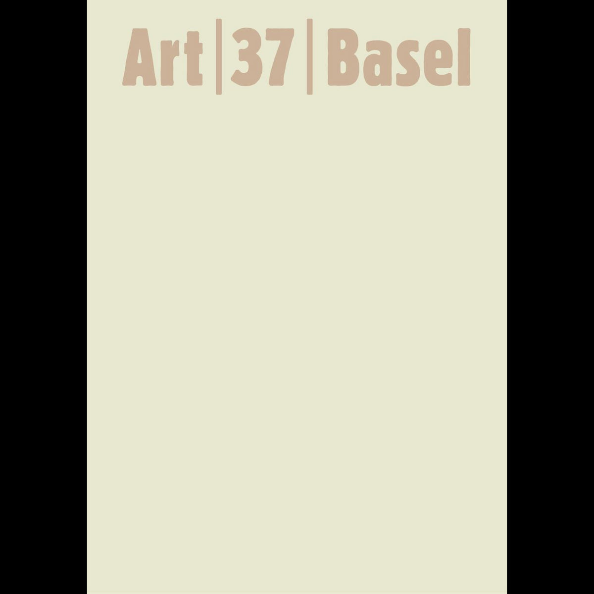 Coverbild Art 37 Basel