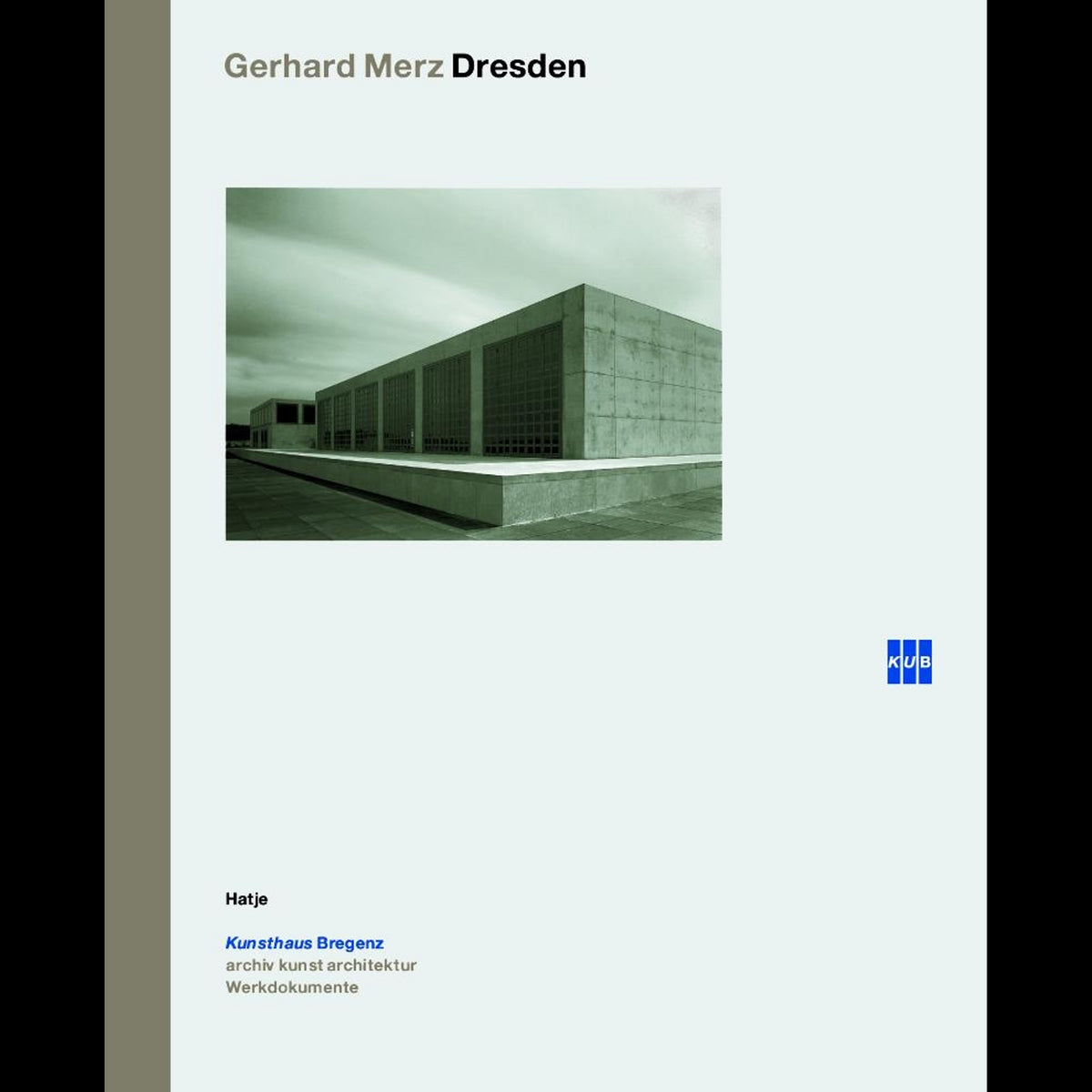 Coverbild Gerhard Merz