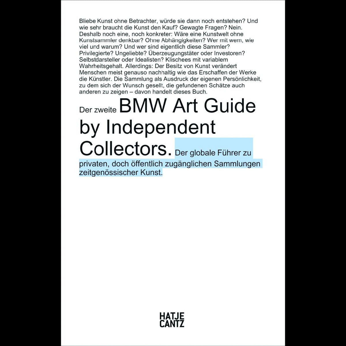 Coverbild Der zweite BMW Art Guide by Independent Collectors