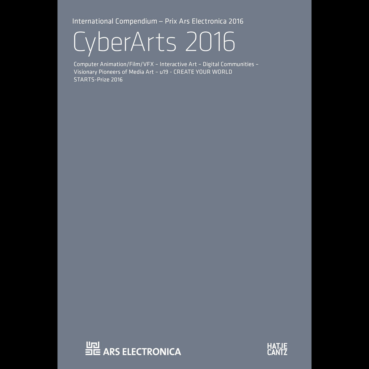 Coverbild CyberArts 2016