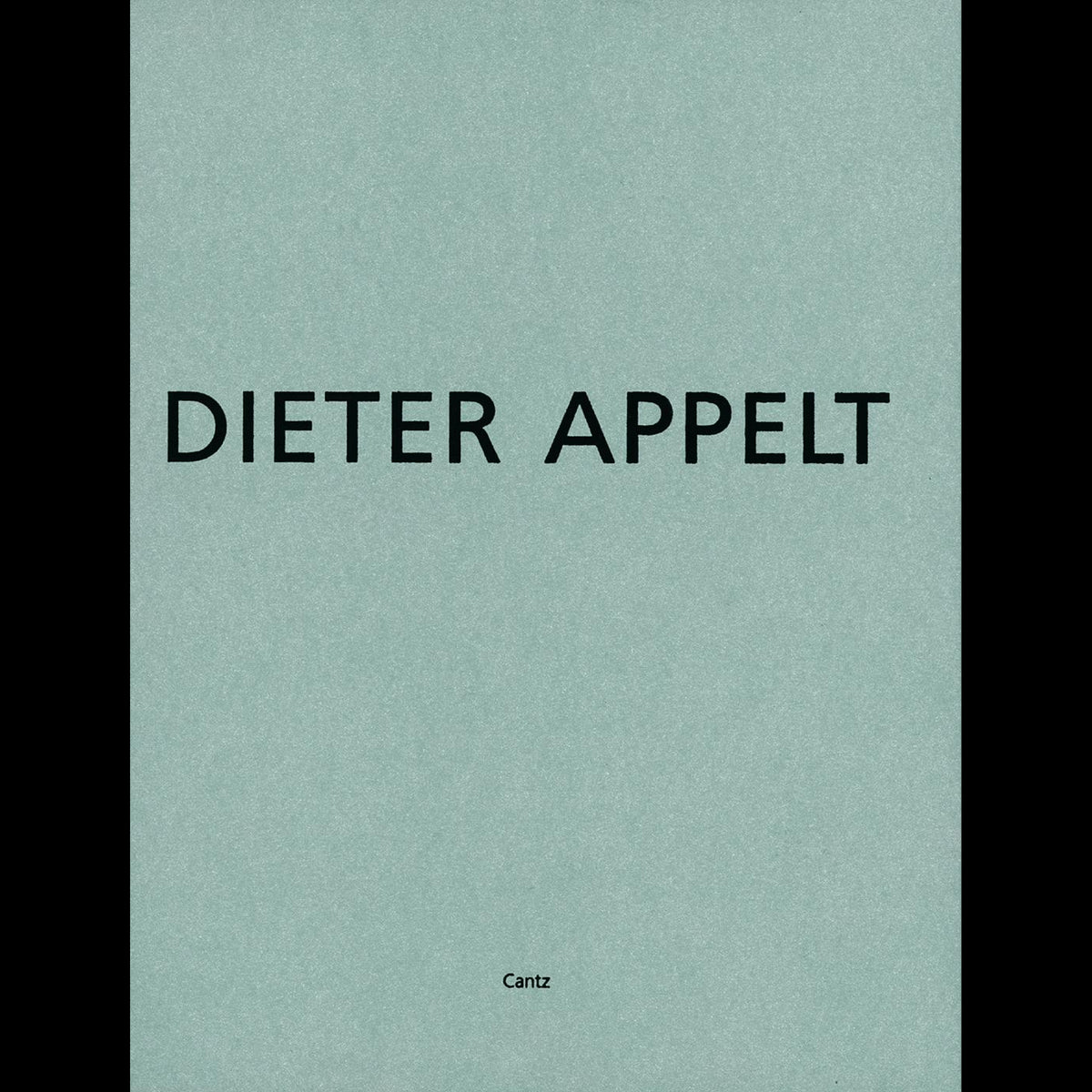 Coverbild Dieter Appelt